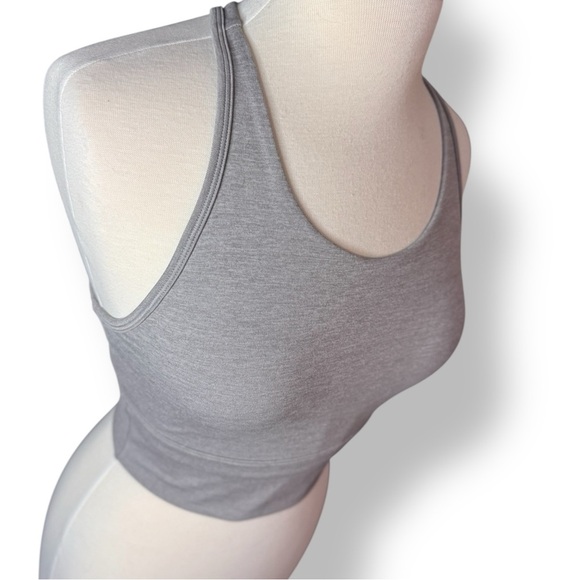 Heather Gray Women's Sports Bra - Picture 3 of 6